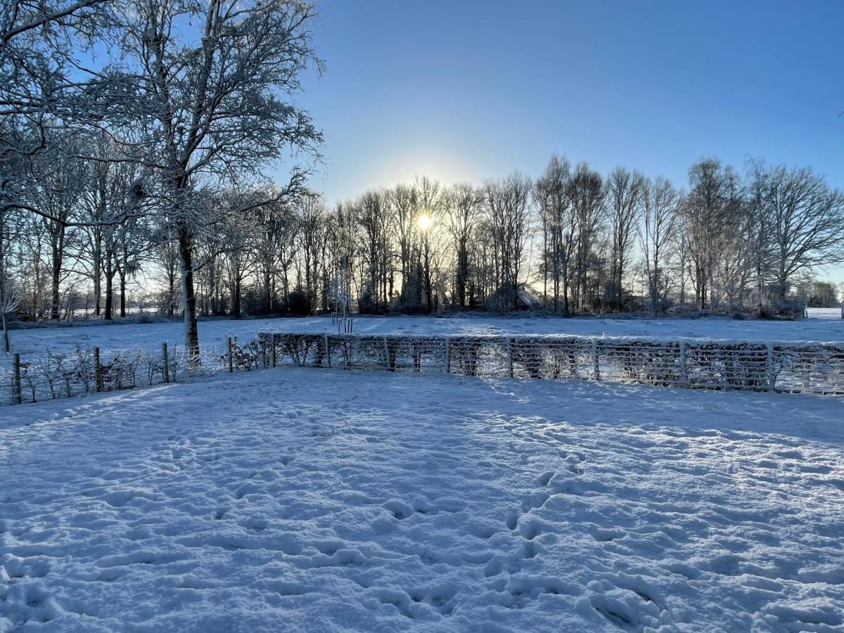 Villa Klein Bosland By Logeren Bij Saar Wijnjewoude Esterno foto